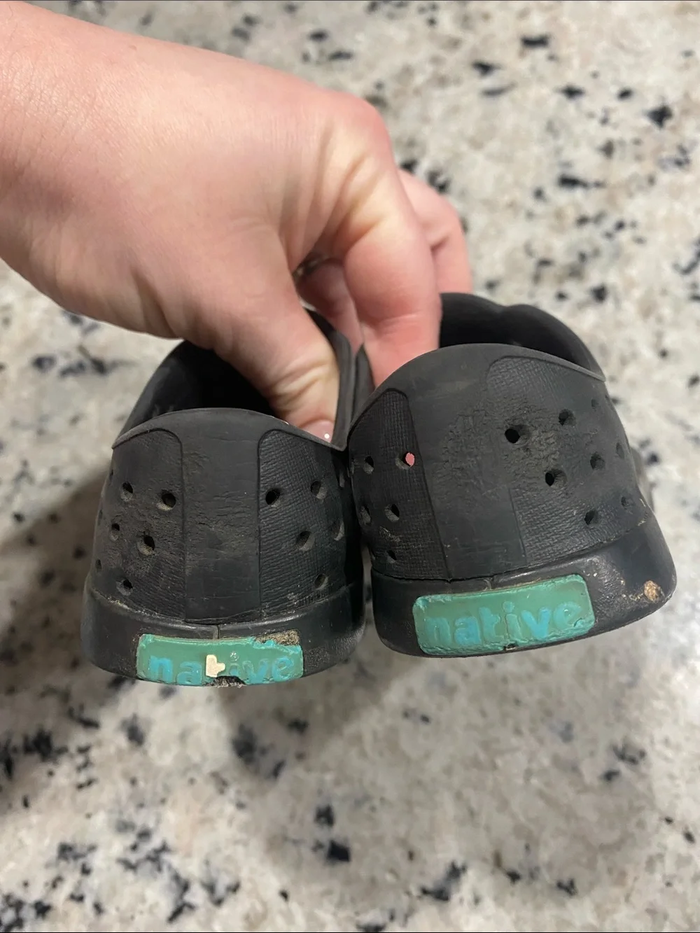 Native Toddler 9  - Black